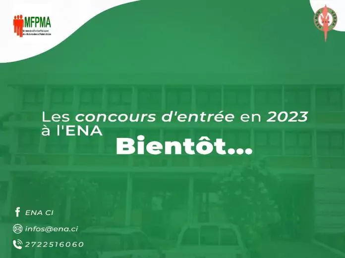 Concours ENA 2023 bientôt lancé ce qu'il faut savoir