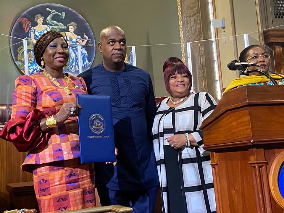 Kandia Camara obtient le jumelage de la mairie d’Abobo et celle de Newark aux USA